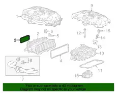 Прокладка коллектора GM 12659280