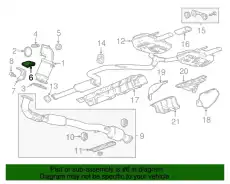 F-BRACKET 12660189 GM