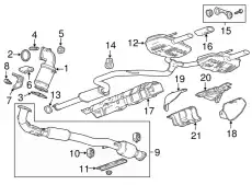 F-BRACKET 12660189 GM