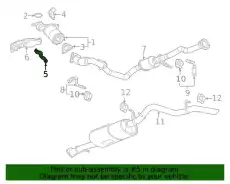 F-BRACKET 12660447 GM