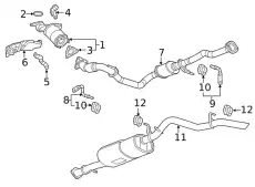 F-BRACKET 12660447 GM