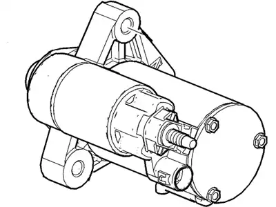 Стартер GM 12678752