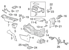 RECEPTACL 13332853 GM