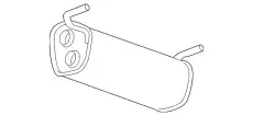 MUFFLER 13343364 GM