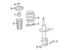 F-SPRING 13367034 GM