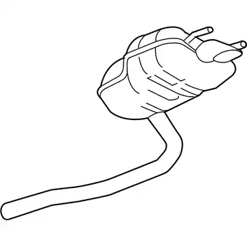 F-MUFFLER 13478037 GM