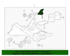 F-RECEPTACLE 13583047 GM