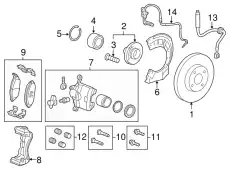 F-(S)ROTOR 13584674 GM