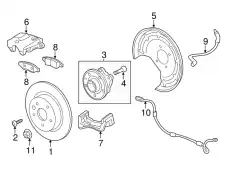 F-(S)BRACKET 13590386 GM