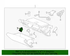 F-RECEPTACLE 13599467 GM