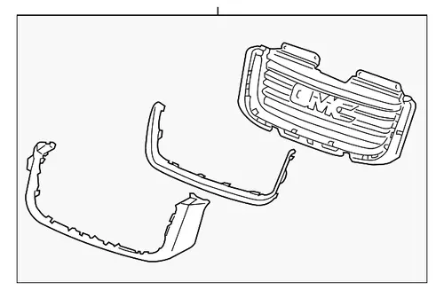 Решетка радиатора DAEWOO 15005595