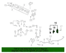 LOCK ASM 15110641 GM