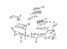 MUFFLER 15144847 GM