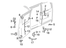 Ручка двери DAEWOO 15173051