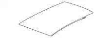 Стекло люка GM 15212373