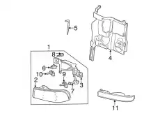 Фара GM 15218078