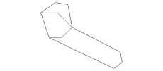 Ручка двери GM 15232600