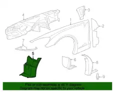 Подкрылок GM 15233301