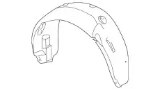 Подкрылок GM 15241192
