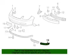 Решетка радиатора GM 15246803
