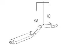 MUFFLER 15252916 GM