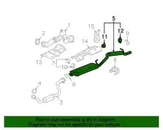MUFFLER 15252916 GM