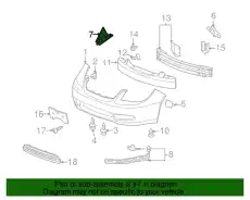 BRACKET 15261797 GM