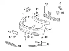 BRACKET 15261797 GM