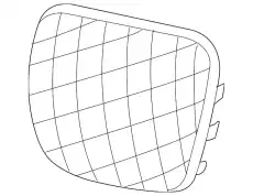 Решетка радиатора GM 15265487
