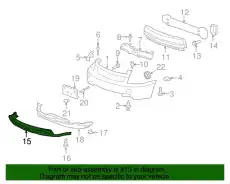 FASCIA 15266249 GM