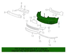 FASCIA 15266276 GM