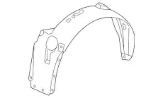 Подкрылок GM 15286087