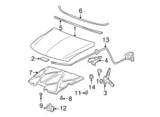HOOD 15295820 GM