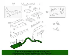 MUFFLER 15296917 GM