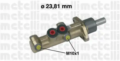 ЦИЛИНДР ТОРМОЗНОЙ ГЛАВНЫЙ 05-0298 METELLI