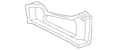 Усилитель бампера GM 15726729