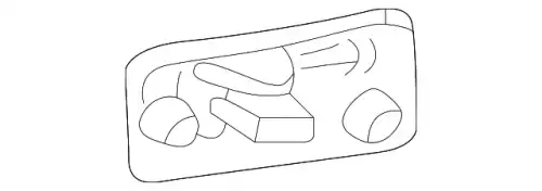 Ручка двери GM 15742234