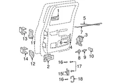 Ручка двери DAEWOO 15742234