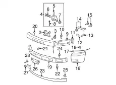 BRACKET 15781554 GM