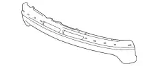 Усилитель бампера GM 15793917