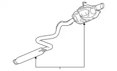 MUFFLER 15819460 GM