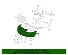 FASCIA 15824780 GM