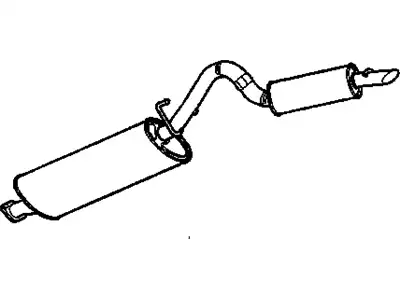 MUFFLER 15839173 GM