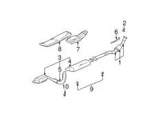 MUFFLER 15847573 GM