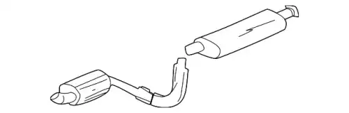 MUFFLER 15847573 GM