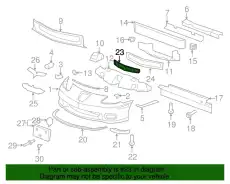 Решетка радиатора GM 15857168