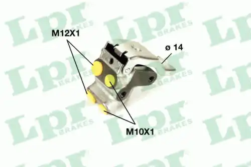 Тормозные колодки дисковые LPR 9925