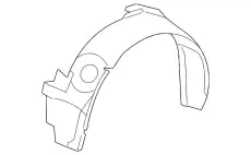 Подкрылок GM 15889233