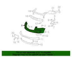 FASCIA 15890877 GM