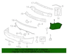FASCIA 15890881 GM